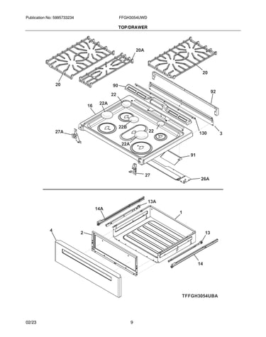 Top/drawer