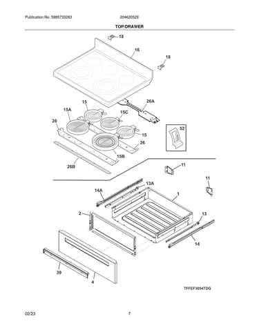 Top/drawer