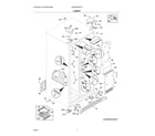 Frigidaire GRSS2352AF3 cabinet diagram