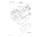 Frigidaire GRSS2352AF3 ice container diagram