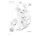 Frigidaire FRSC2333AS6 cabinet diagram