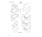 Frigidaire FRSC2333AS6 shelves diagram