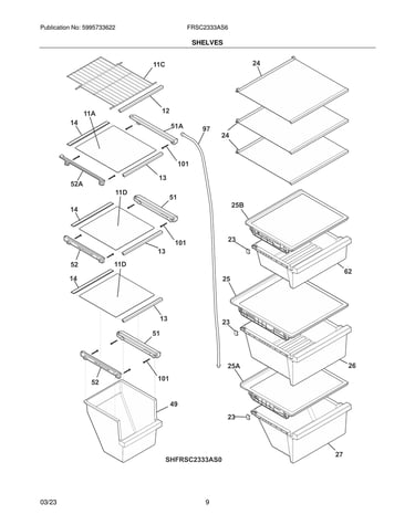 Shelves