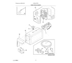 Frigidaire FPBC2277RFD fresh food ice maker diagram