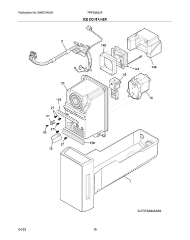 Ice container
