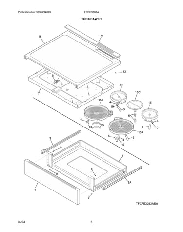 Top/drawer