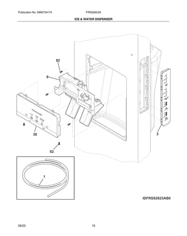 Ice & water dispenser