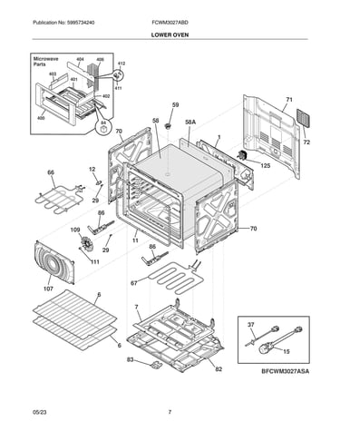 Lower oven
