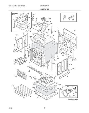 Lower oven
