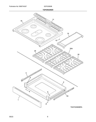 Top/drawer