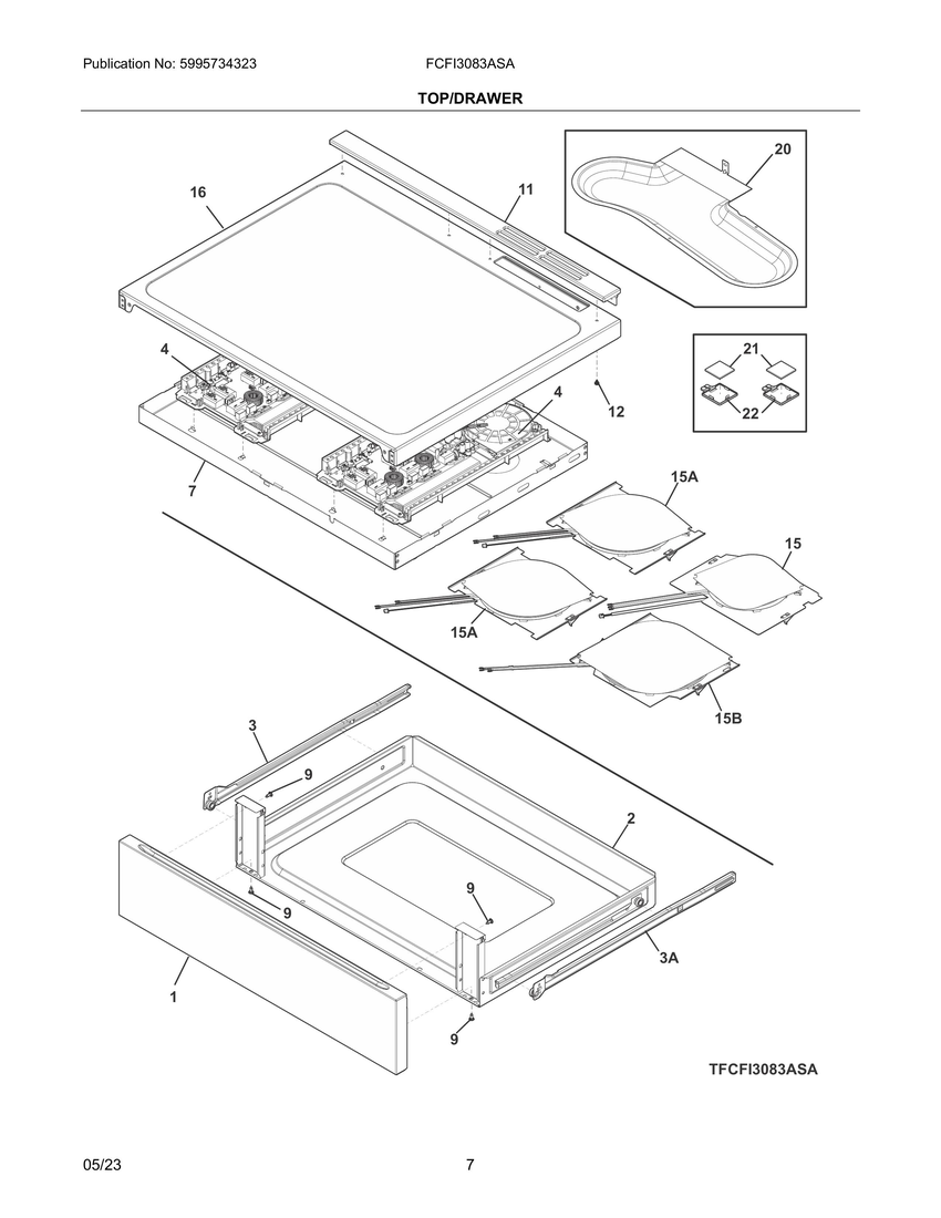 Top/drawer