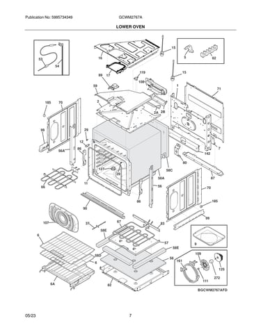 Lower oven