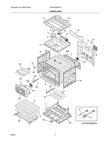 Lower oven