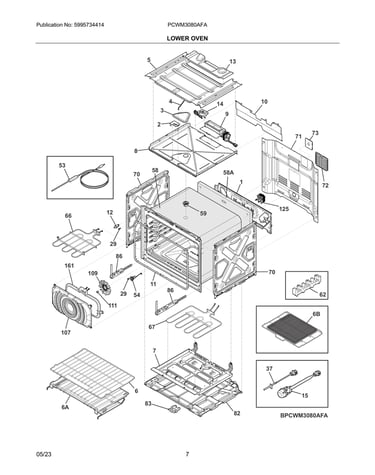 Lower oven