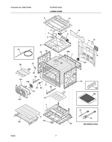 Lower oven