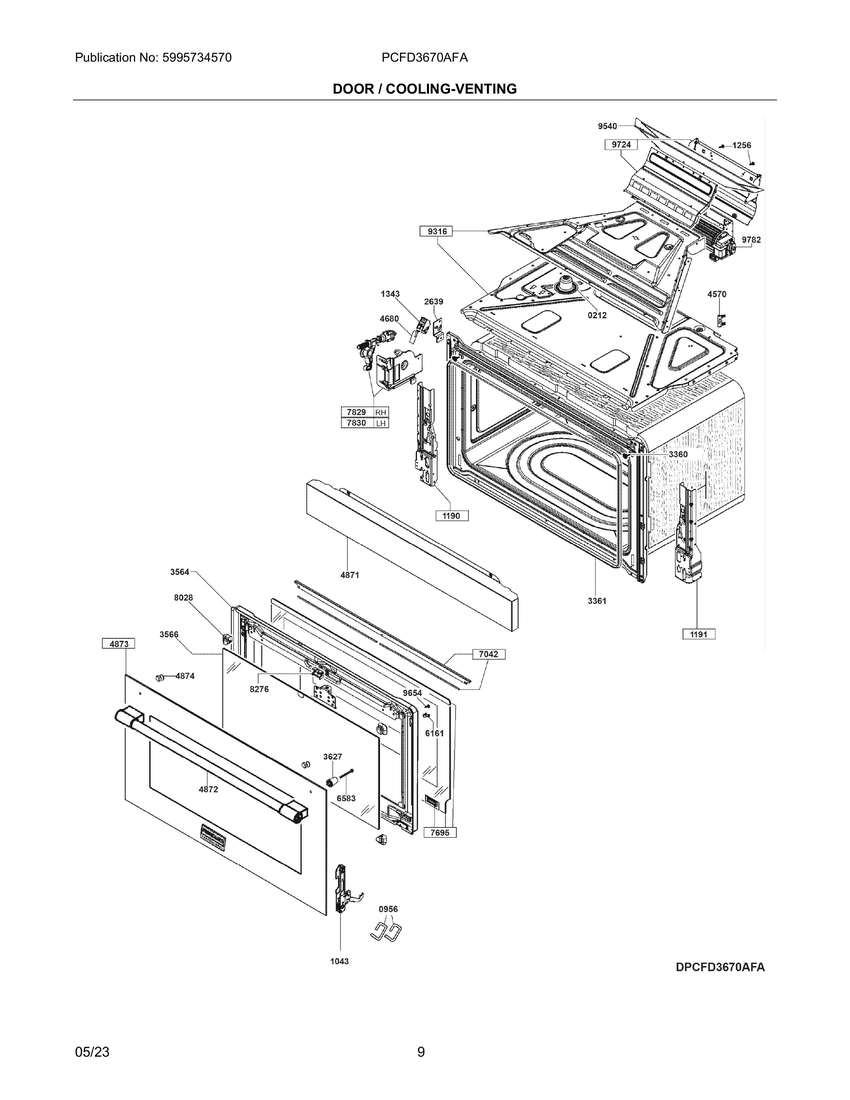 Door/cooling-venting