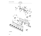 Frigidaire PCFI3670AFA control panel diagram