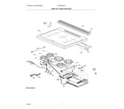 Frigidaire PCFI3670AFA main top/induction units diagram