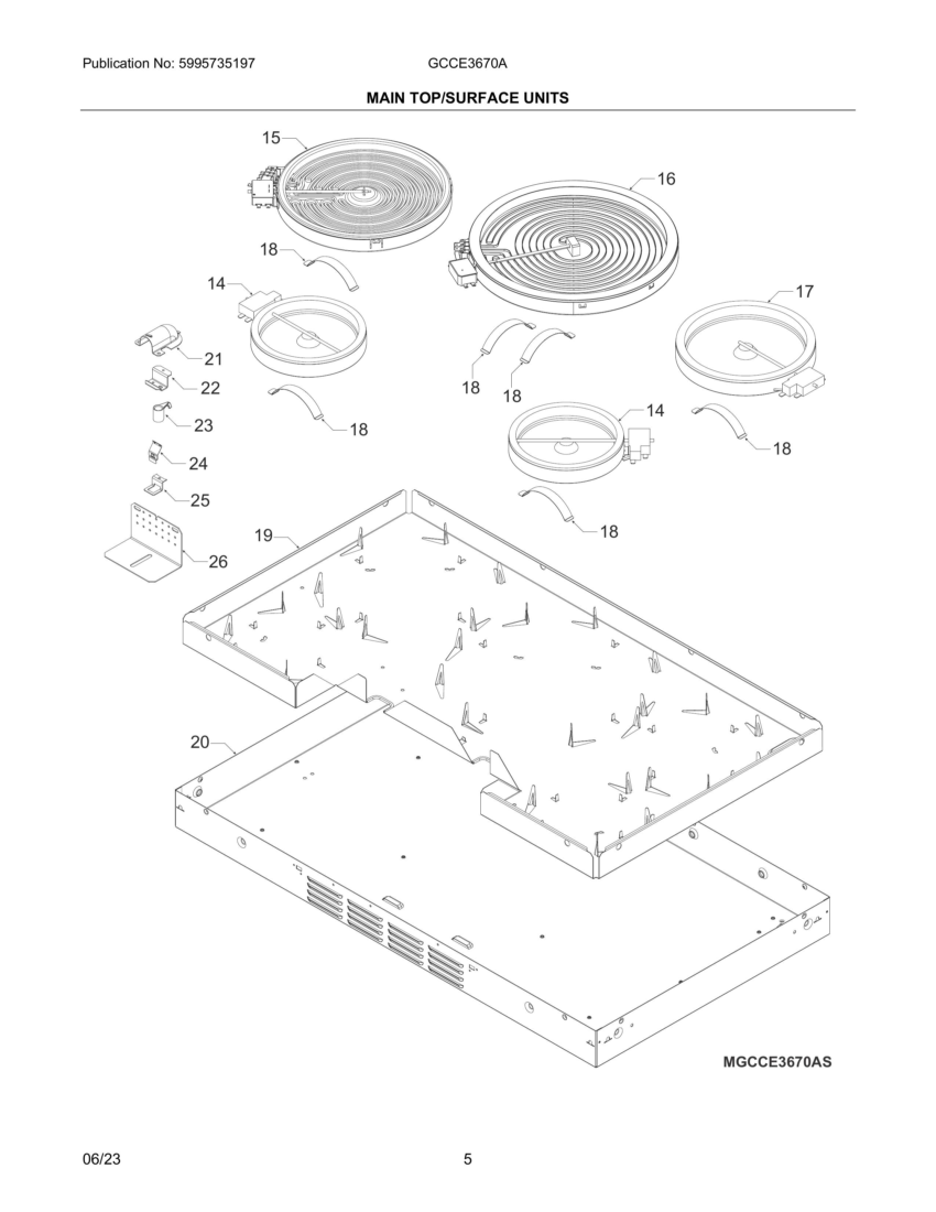 MAINTOP/SURFACE UNITS