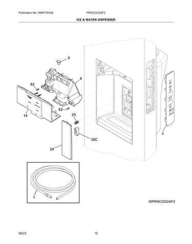 Ice & water dispenser