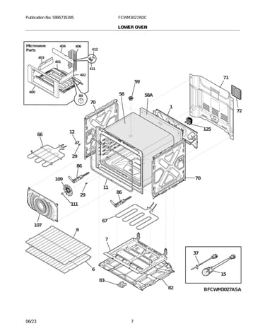 Lower oven