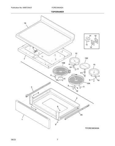 Top/drawer