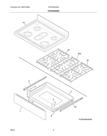 Top/drawer