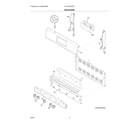 Frigidaire FFGF3054TWJ backguard diagram