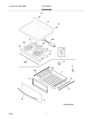 Top/drawer