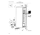 Tappan TRTE1831AW system/exterior cabinet diagram