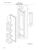 Refrigerator door