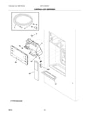 Controls & ice dispenser