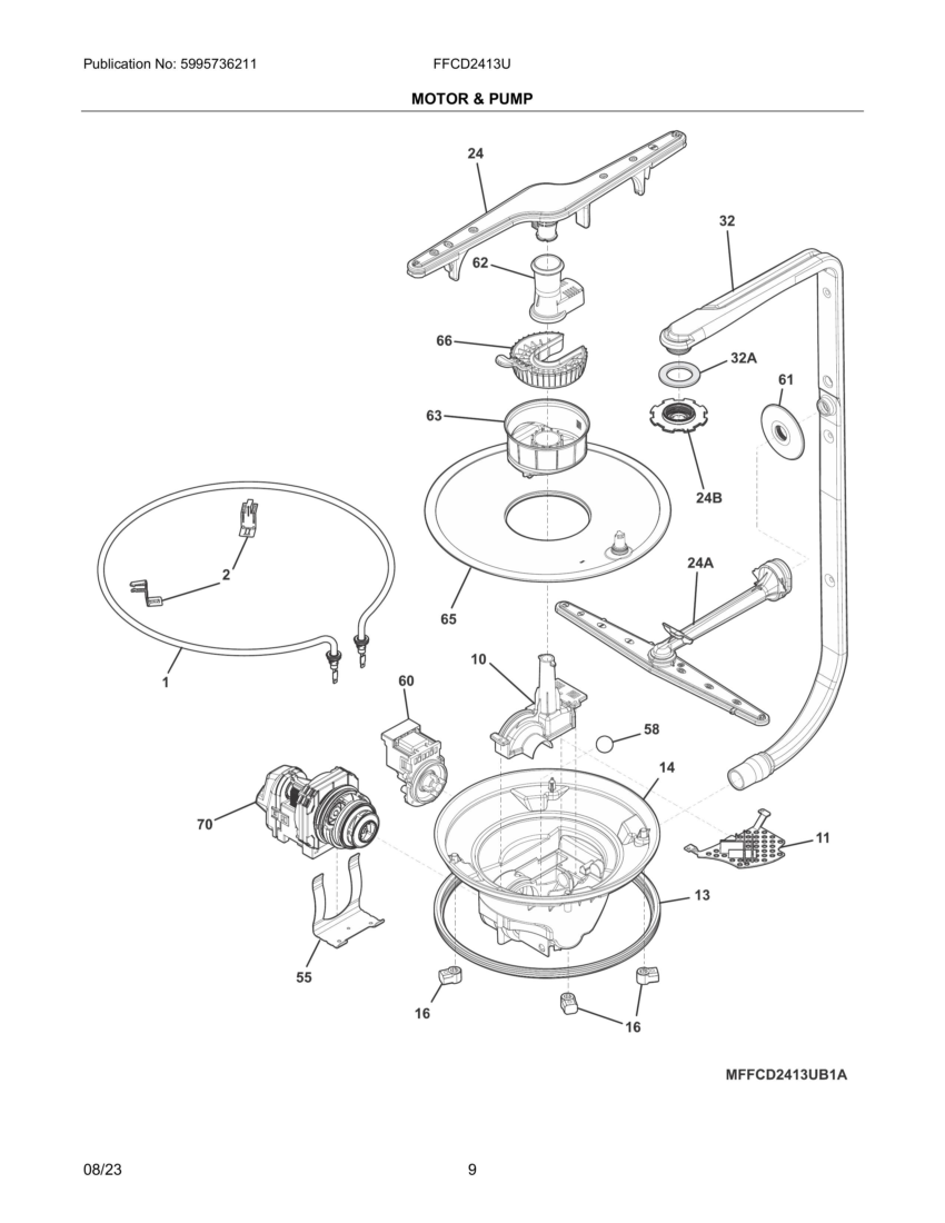 Motor & pump