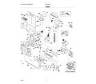 Frigidaire FRFS2823AW4 cabinet diagram