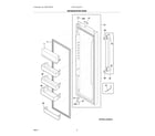 Frigidaire PRSC2222AF3 refrigerator door diagram
