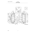 Frigidaire PRFG2383AF1 fresh food door diagram