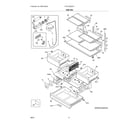 Frigidaire PRFG2383AF1 shelves diagram