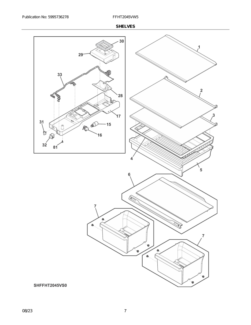 SHELVES