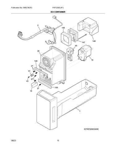 Ice container