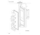 Frigidaire FRSS2623AD8 refrigerator door diagram