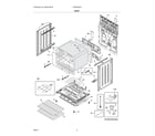 Frigidaire FCRE3062ASA body diagram