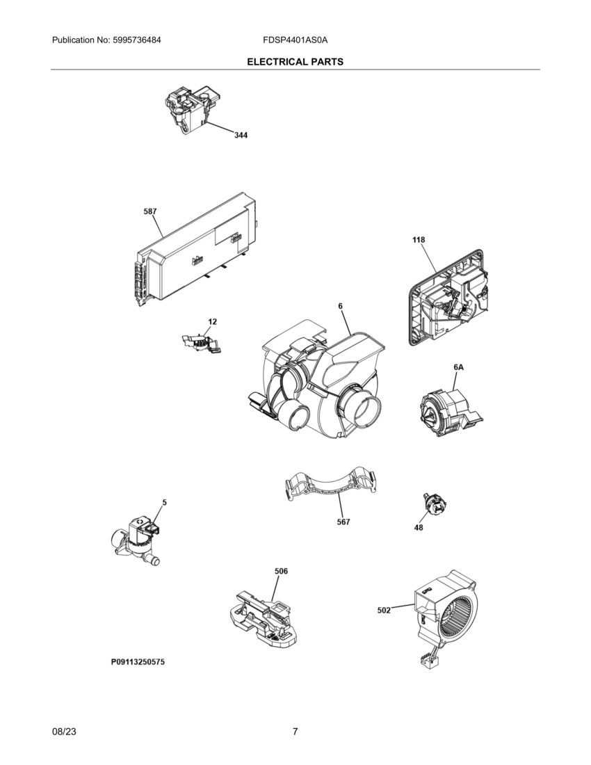 Electrical parts