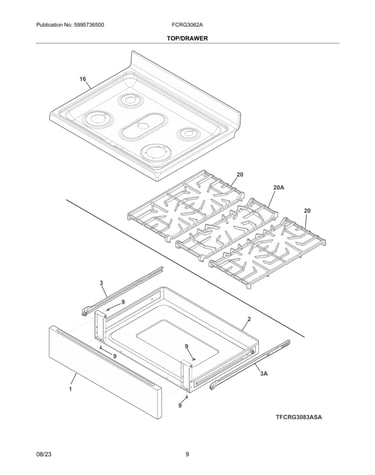 Top/drawer