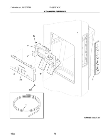 Ice & water dispenser