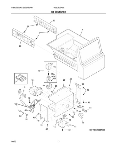 Ice container