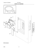 Controls & ice dispenser