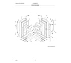 Frigidaire FGHB2868TD8 fresh food door diagram