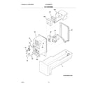 Frigidaire FGHB2868TD8 ice container diagram