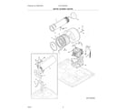 Electrolux ELTE7300AW0 motor/blower/heater diagram