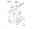 Electrolux ELTE7300AW0 control panel diagram